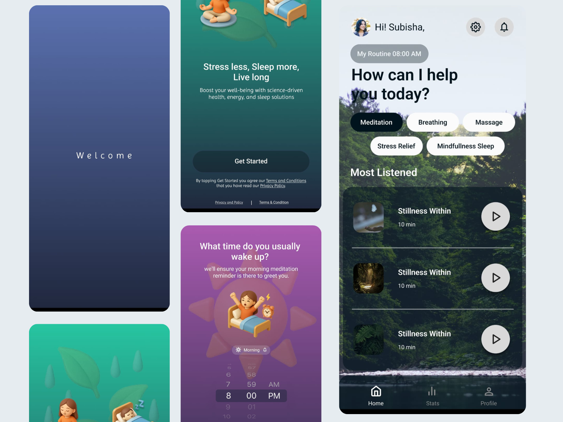 Fresh Meditation App